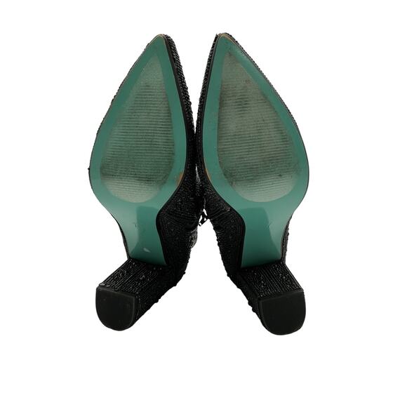 Betsey Johnson 'Betsey' Black Johnson-Kyla Bootie Size 7 - Picture 6 of 6